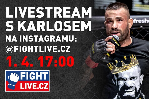 Livestream s Karlosem Vémolou v 17:00