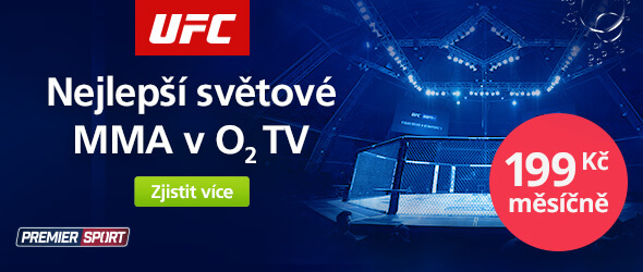 UFC je možné sledovat prostřednictvím O2 TV na Premier Sport