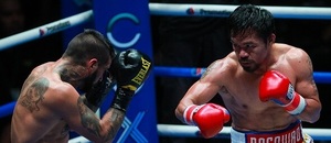 Manny Pacquiao v duelu s Lucasem Matthyssem - Zdroj FARYSA HAMZAH, Shutterstock.com