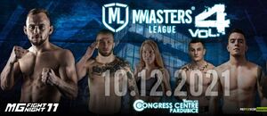 Galavečer bojových sportů MMAsters League 4