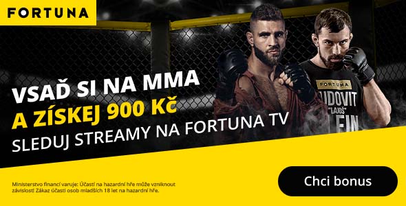 Jiří Procházka v zápase o titul UFC živě na Fortuna TV
