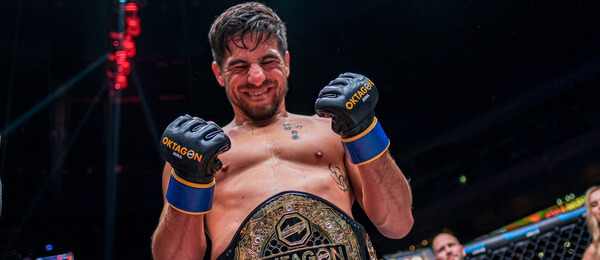 Gustavo Lopez je novým šampionem organizace Oktagon MMA